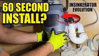 60 Second install Insinkerator Evolution - Review Net Worth