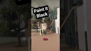 Paint it black. #sketch #satire #voiceactor #usa #canada