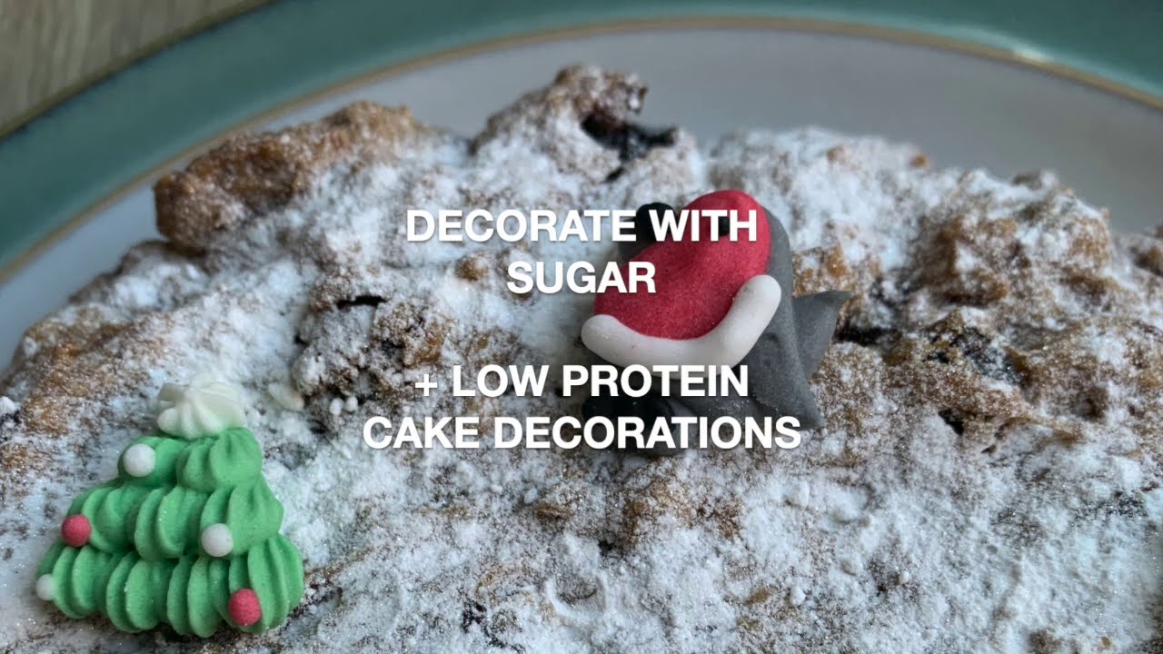 Low Protein Christmas Cake (PKU)