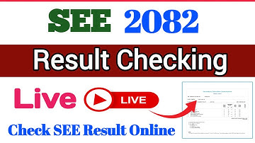 SEE Result 2082 || How to check SEE result || SEE Result Checking live online