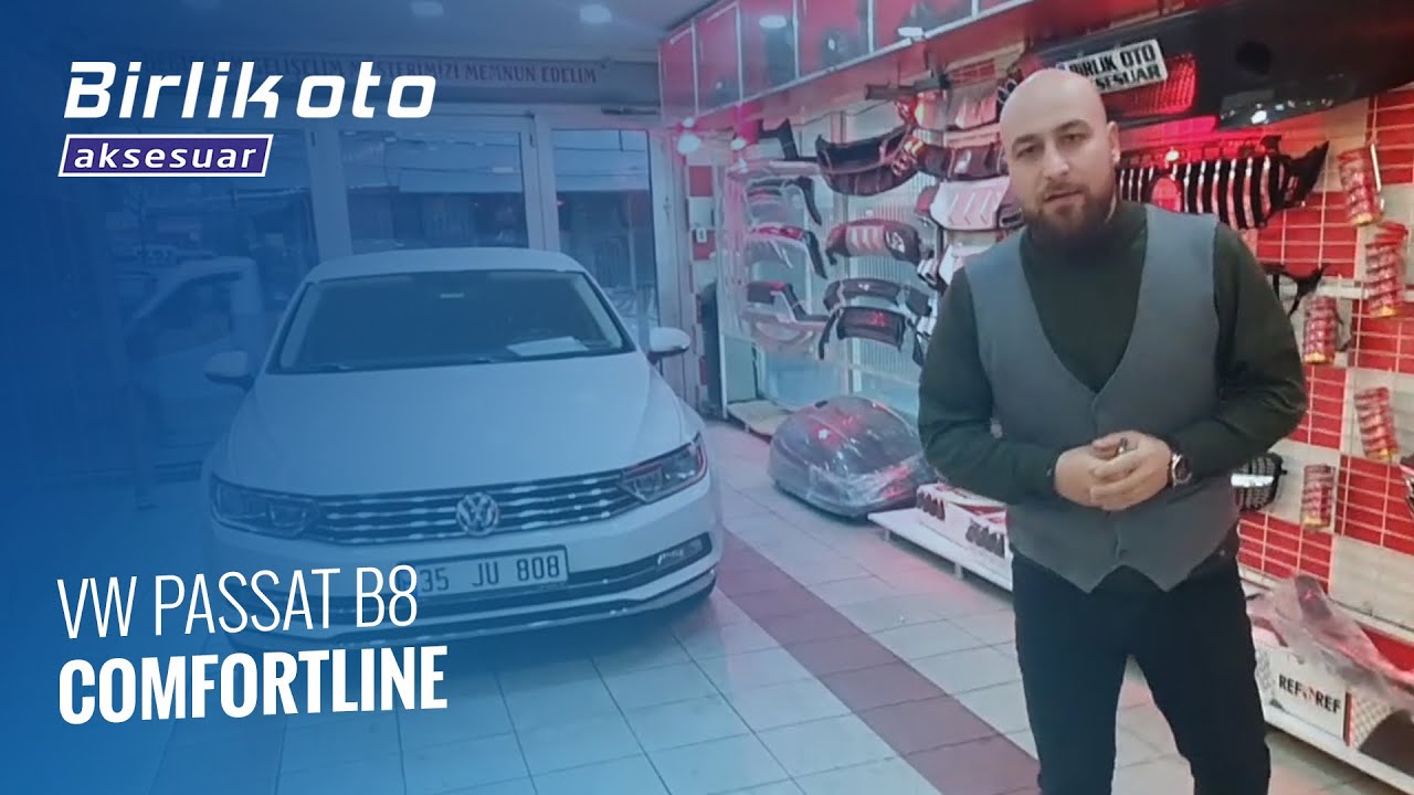 Volkswagen Passat B8 Comfortline // Katlanır Ayna, Gizli Özellik, Özel Beden Koltuk Kılıfı