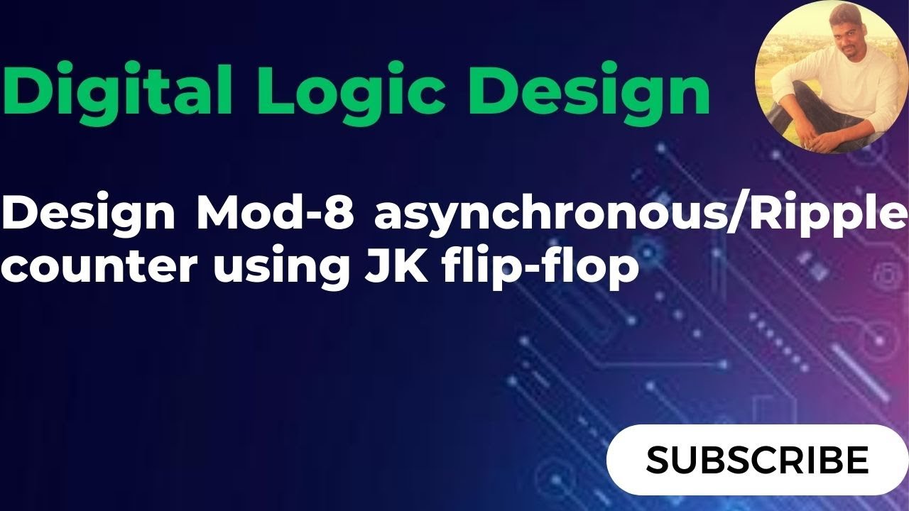 Design MOD 8 Asynchronous Ripple Counter Using JK Flip Flop 3 Bit Design MOD 8 Asynchronous Ripple Counter Using JK Flip Flop 3 Bit