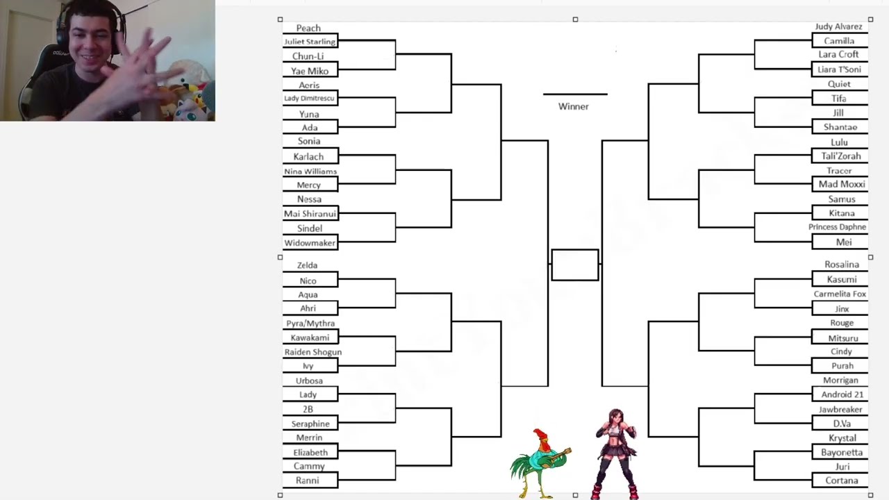 Video Game Waifu Tournament with @ladyyennavt