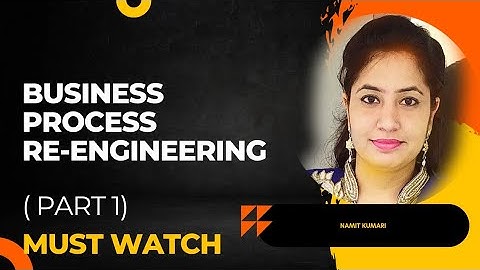 Business Process Re-engineering (BPR).       part 1
