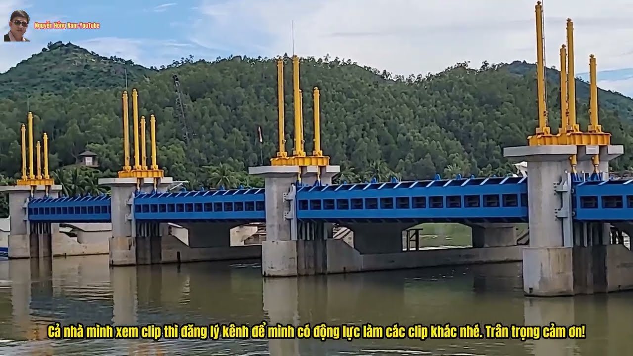 Đập ngăn mặn sông Cái tại P Ngọc Hiệp TP Nha Trang, Khánh Hoà