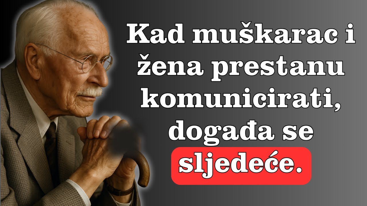 Kad muškarac i žena prestanu komunicirati, evo što se događa sljedeće | Carl Jung