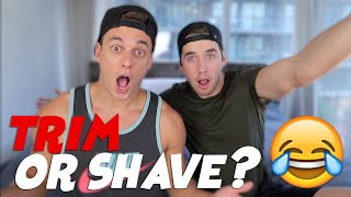 DO WE TRIM OR SHAVE | QnA 12 With JORDAN | AbsolutelyBlake