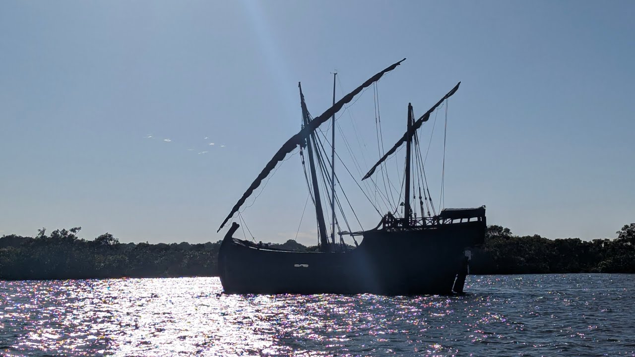 Питер и Докси на парусном спорте | От острова Пил до Золотого берега через Джейкобс-Уэлл | Исслед...