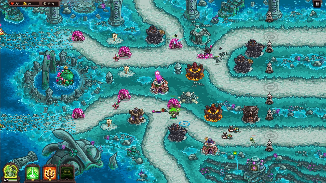 Kingdom Rush Vengeance: Teich des Weisen Kampagne Veteran