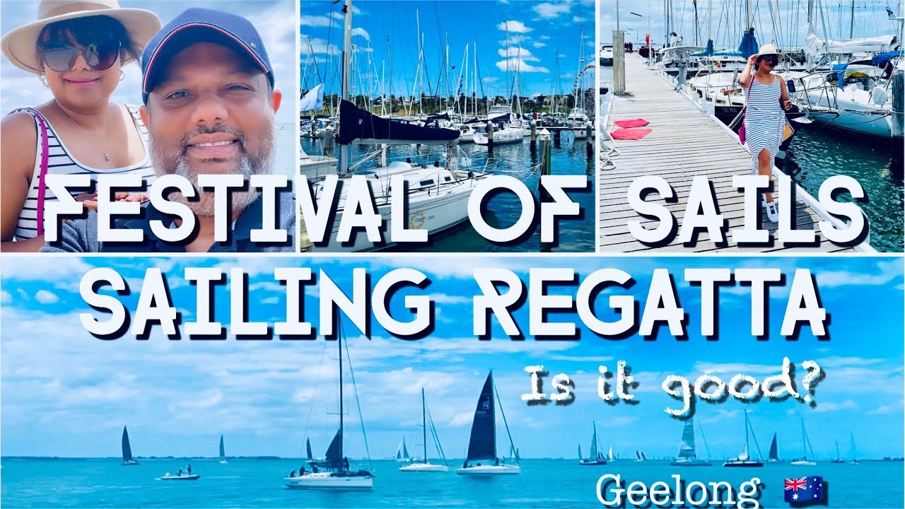 Annual Sailing Regatta Festival - Geelong Waterfront [2023] - Fun day?! (4K)