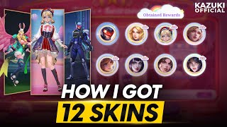 Download Lagu HOW I GOT 12 SKINS FROM THE SANRIO EVENT USING TOKENS | COMPLETED BINGO PATTERN | MUST WATCH! MP3