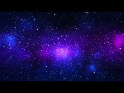 Realistic Galaxy and Nebula Background Animation