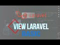 Laravel views - Basic (templates, blade)