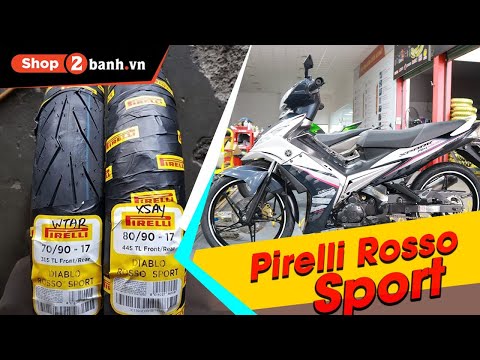 Video Thay vỏ Pirelli Rosso Sport cho Spark hàng hiếm tại... - youtube