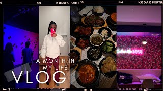 VLOG | A MONTH IN MY LIFE AS AN NYU STUDENT | my life in NYC &amp; hanging with classmates