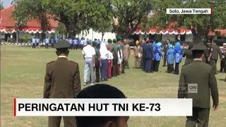 Peringatan HUT TNI ke-73 I CNN ID Update