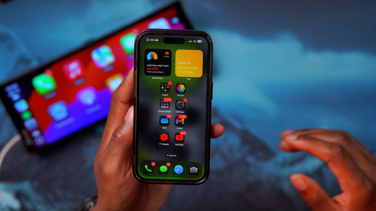 iOS 18 New Apple CarPlay Features in Beta 3 - YouTube