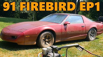 New $100 Project Car: 1991 Pontiac Firebird Rescue (Ep.1)