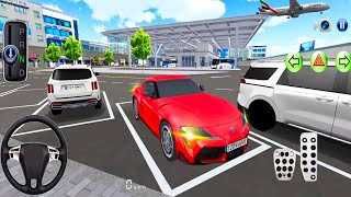 New Toyota Supra Car Drive in Bus Tarminal Parking - 3D Driving Class 2026 - Android Gameplays