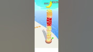 Max Level Pro Pancake Run - Gameplay  All Levels (Android, iOS) Shorts # 176