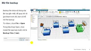 [Tecnomatix Plant Simulation] Tutorial 1 - Làm quen giao diện phần mềm screenshot 5