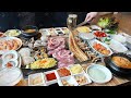 39000원에 비싼 풍천장어를 마음껏 먹는다? 전복, 조개, 목살, 맥주까지 무한인 역대급 장어 무한리필┃Grilled eel - Korean street food
