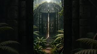Mystical Ancient Ruins Hidden Deep in the Jungle | Cinematic Fantasy Scene #ruins #cavecastle #caveb