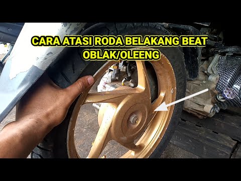 Penyebab Roda Belakang Beat Goyang dan cara mengatasinya