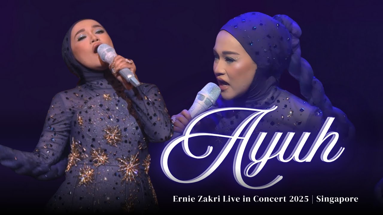 Ayuh (Official Live Performance) | Ernie Zakri Live in Concert 2025 | Singapore