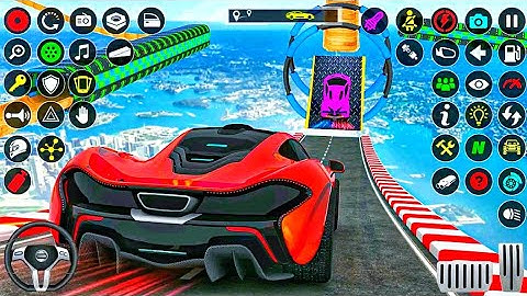 GT Car Stunt Ramp Car Games - Walkthrough (Android, ios) Gameplay Video