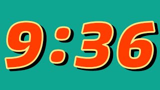 9 Minute and 36 Second Countdown Timer ⏰ | Bright green screen and huge numbers Net Worth