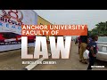 ANCHOR UNIVERSITY LAGOS FACULTY OF LAW MATRICULATION CEREMONY
