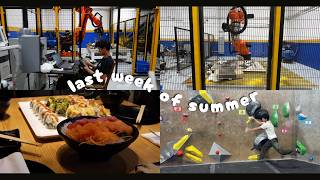 Project Graduation: EP1 | Last week of internship, my first climbing competition, crashing out