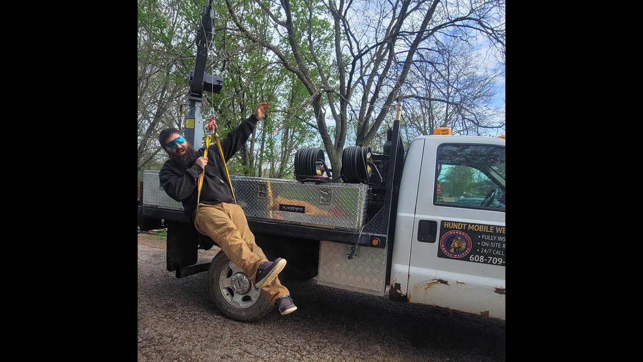Welding Truck Crane Build
