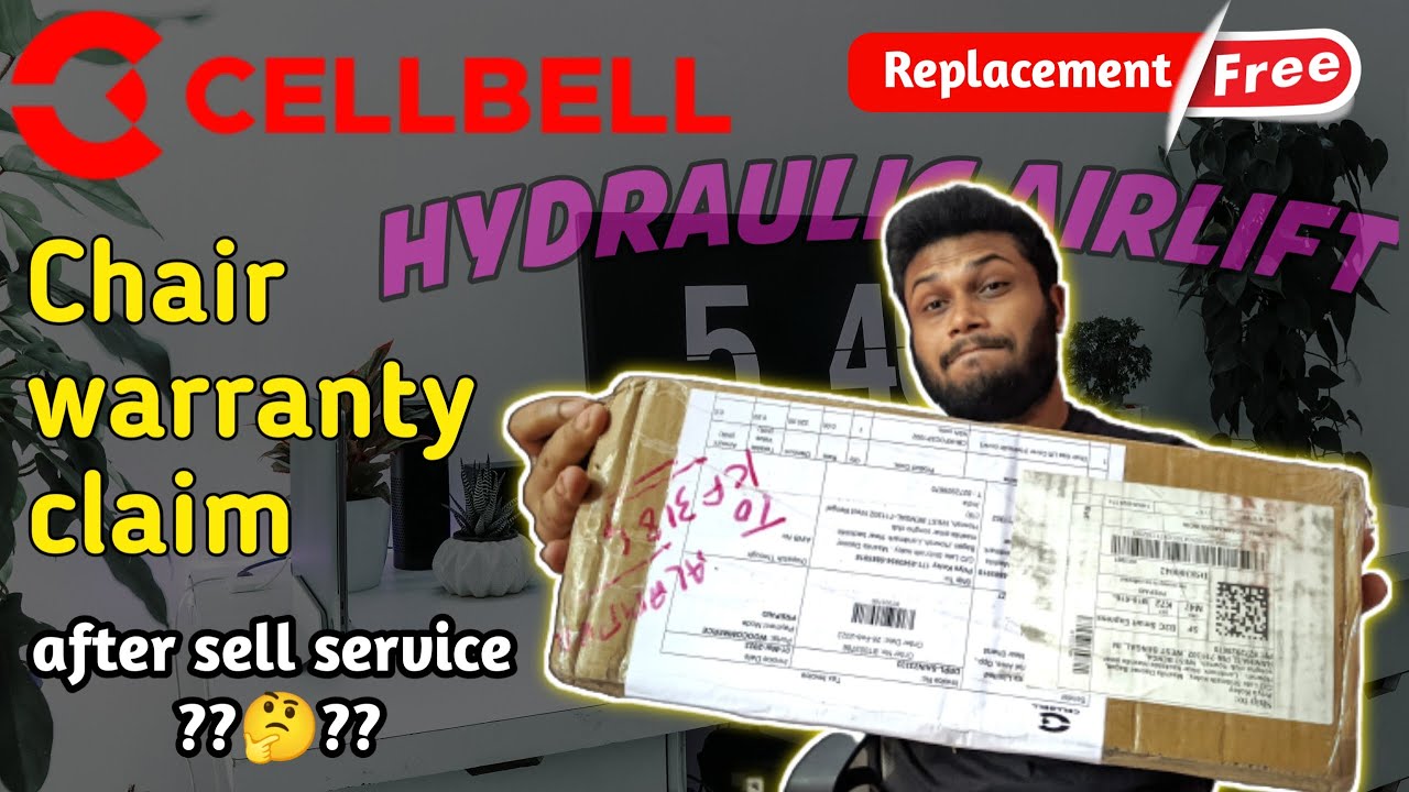 Chair parts replacement from CellBell Free airlift | CellBell Chair warranty claim customer support