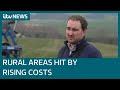 Rural communities struggle as bills surge in cost of living crisis | ITV News