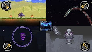 Terraria: Spirit Mod - Summoning Class VS All Bosses (Master Mode)