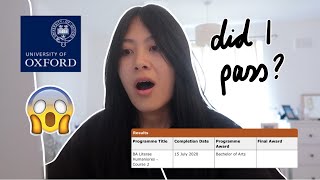 live reaction: opening my oxford uni degree results 2020
