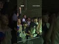 Fans in London celebrate England's World Cup opener