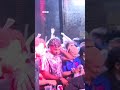 Fans in London celebrate England's World Cup opener