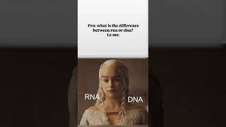 #rna#dna#diffrence between rna and dna#biology #neet #class12th #class 11th #science meme