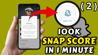 كيف ازيد نقاطي في سناب شات بسرعه | how to increase my score on snapchat Fast” (WORKING 2023)