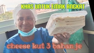 cheese kut 3 bahan je