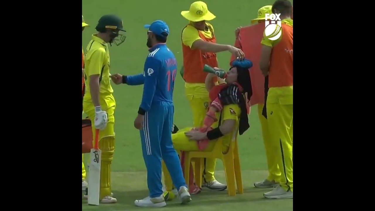 Virat Kohli funny moment with Labhushange & Steve Smith 