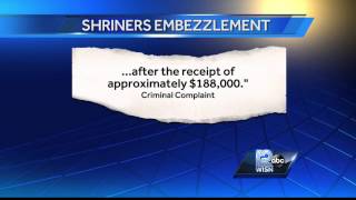 Two local Shriners charged with embezzling