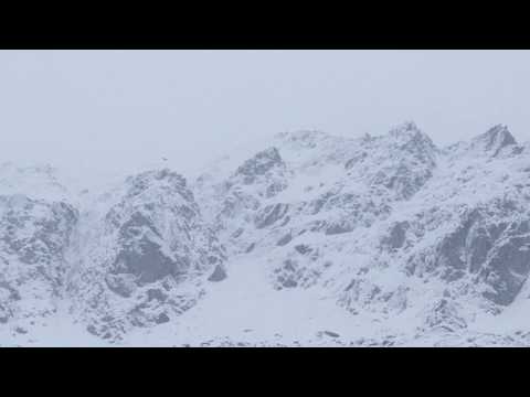 Possibly a Golden Eagle flying over Stob Ban