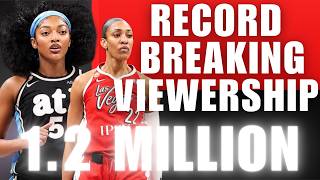 Angel Reese vs A’ja Wilson SHATTERS NBC RECORDS… The WNBA Is BOOMING!