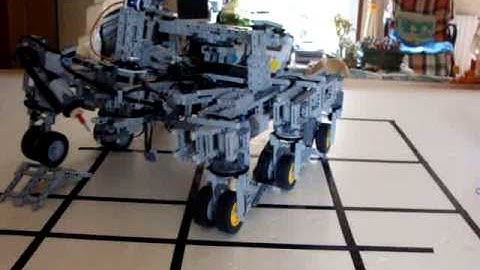 CURIOSITY ROBOTC LEGO NXT part 2 / 4