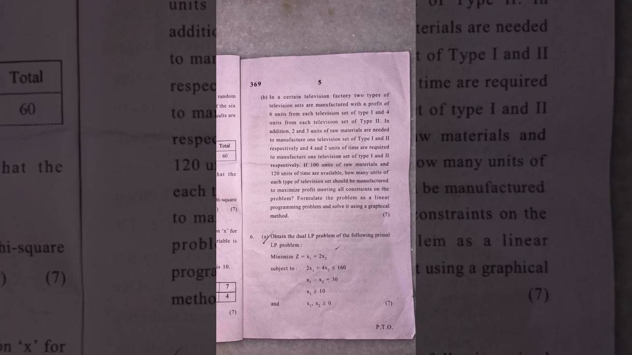 Data analysis and decision tools / question paper 2024/ sem1 / MBA/ Du/sol