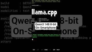 Local run: 14B model on Android​